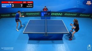 09:15 Anastasiia Postol 0-3 Nadiia Zhukova West 2 WIN CUP 08.06.2023 | TABLE TENNIS WINCUP