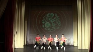 Образцовый ансамбль ложкарей "Ладушки"женский состав "Выходили красны девицы"