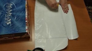 DIY .  Упаковка коробки из под обуви с откидной крышкой ?