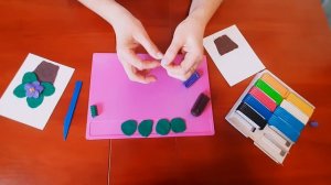 Лепка (фиалка) Всёзнайка Васильева Т.В