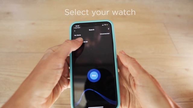 Smartfit iWatch: Pairing your watch to your smartphone смотреть онлайн