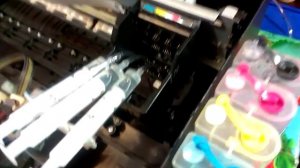 Чистка принтера EPSON SX130