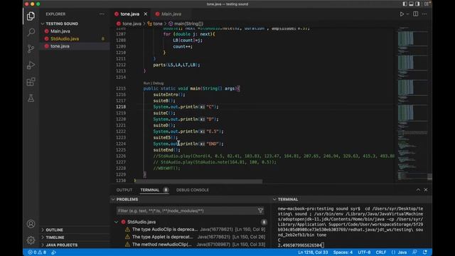 First Suite in E-flat played by Java sound API смотреть онлайн