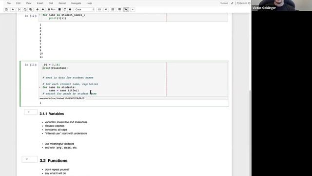 Python Coding Best Practices - M1S03 [2019-08-15]
