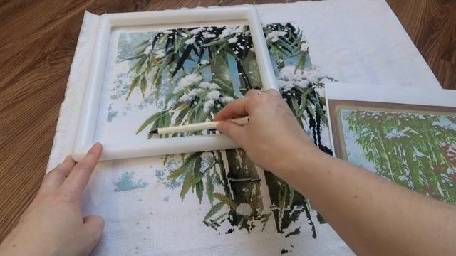 106. Вышивка. Вторые две недели ноября. Опять бамбук смотреть онлайн