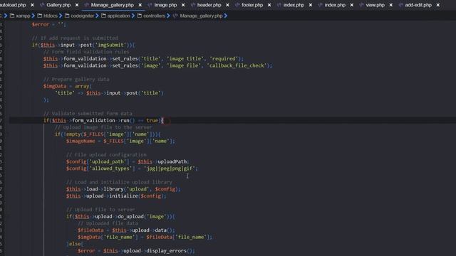 Image Gallery CRUD in CodeIgniter – смотреть онлайн видео от PHP ...