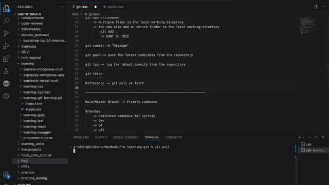 Git Tutorial For Beginners | Git Top 15 Commands | Must Know Top Git Commands