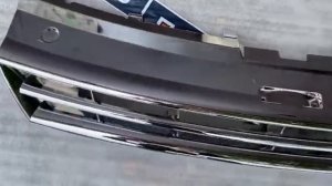 Решетка радиатора VW Polo 5 09-14 без эмблемы хром