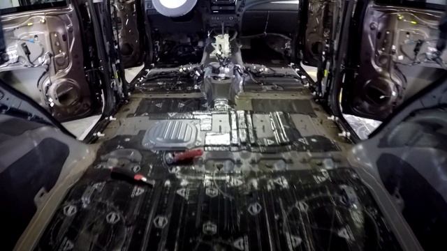 Шумоизоляция Mitsubishi Pajero Sport АНТИ-ШУМ смотреть онлайн