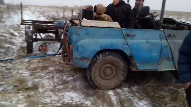 Уаз 469 трелёвщик/UAZ-469 Skidder