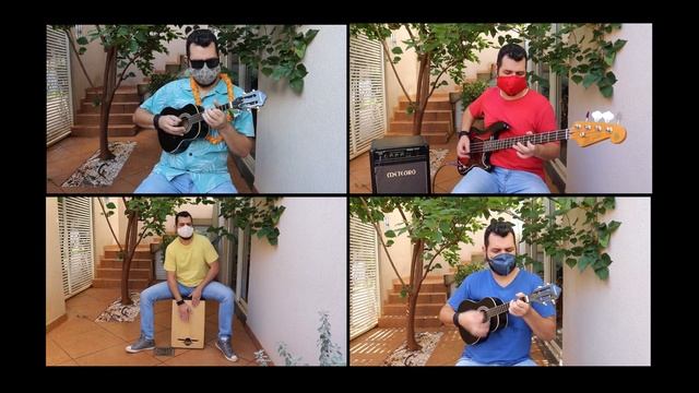 The Quarenteners - Wipe Out no cavaquinho (The Surfaris cover) Surf Samba смотреть онлайн