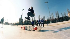 Freestyle Ice Skating: 180, 360, 540 Tutorial