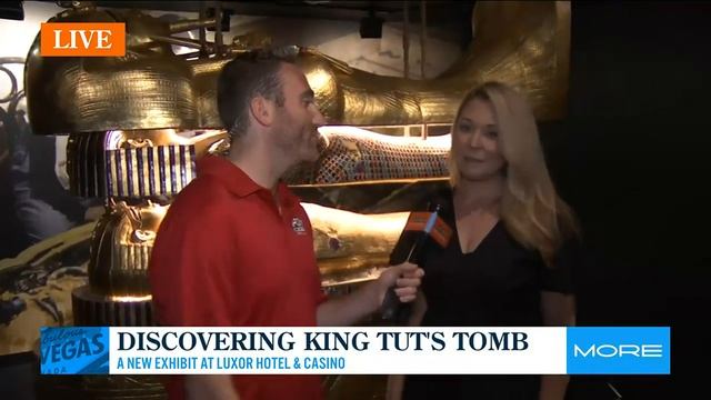 Discovering King Tut's Tomb now open at the Luxor смотреть онлайн