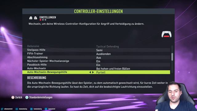 Meine Fifa 22 Controller und Kamera Einstellungen смотреть онлайн