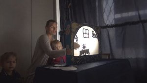 Кельтская арфа и театр теней для детей