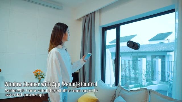 Mamibot window cleaner robot W110- F смотреть онлайн