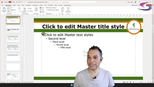 PowerPoint Master Slides Beginners Tutorial