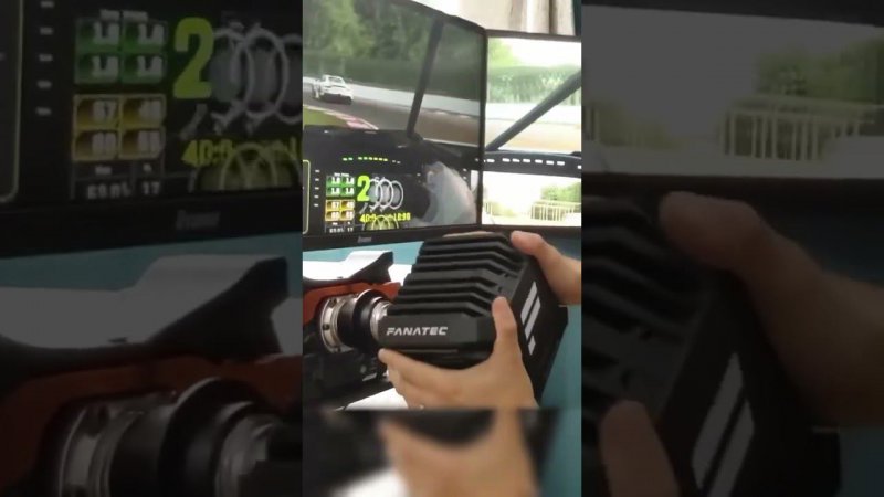 Как использовать Fanatec правильно ! #simracing #memes #gaming #iracing #racing #fanatec