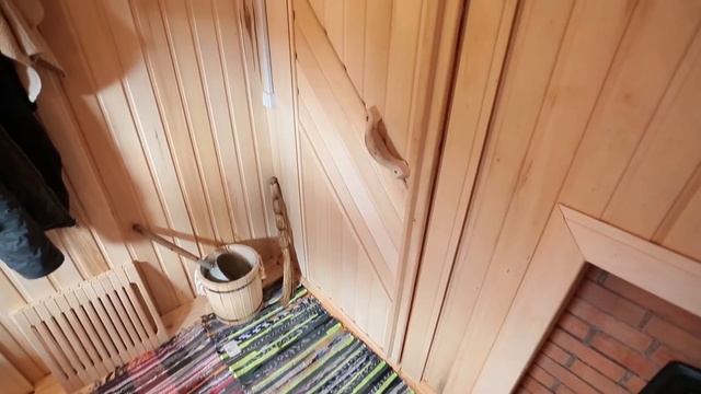 Отзыв о строительстве деревянной бани под ключ на участке. Проект бани. Отделка бани внутри.