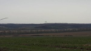 Работает наш БТР по пехоте ВСУ.