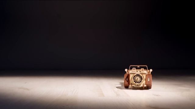 Ugears Roadster VM-01 Model. Assemble Me. Drive Me. Enjoy Me. смотреть онлайн