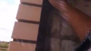Неправильно выполненный оконный проем