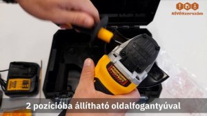Nívószerszám Unboxing - DeWALT DCG405P2 Sarokcsiszoló