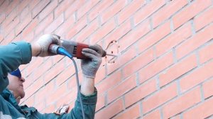 ОТВЕРСТИЕ 110 под ВЫТЯЖКУ 100 для ГАЗОВЫЙ КОТЕЛ в КИРПИЧНОЙ СТЕНЕ ДРЕЛЬ и КОРОНКА/#DED #YTB #RUS