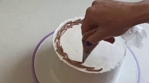 Шикарное оформление торта на новый год, рождество Chic cake decoration for the new year, Christmas