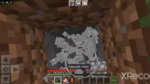 Выживание на скайблоке в Minecraft. Видео снято в октябре 2022г.
