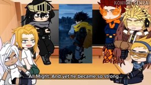 Past Pro Heroes React to Dark Deku // Izuku Midoriya // MHA