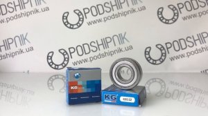 Автомобильный шариковый подшипник KG 6203ZZ, размеры 17*40*12