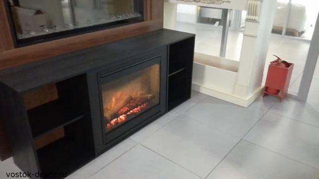 Индивидуальная тумба ТВ под телевизор с электроочагом Dimplex Symphony 26 смотреть онлайн