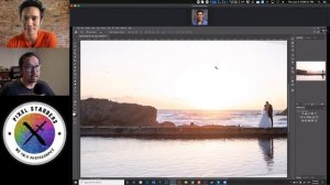 How to ADD a SUNSET to a photo using Photoshop + Luminar 4 - Full Tutorial