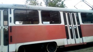 Трамвай  Татра-Т3 (МТТЧ) борт 3450 по маршруту 14