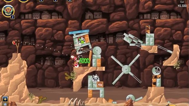 Angry Birds Star Wars Tournament Week 54 Level 2 December 23rd 2013 Facebook смотреть онлайн