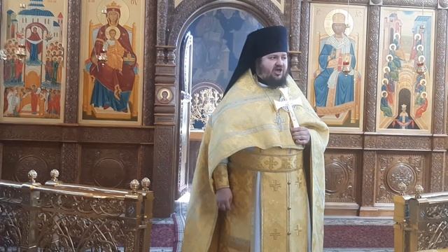 Проповедь на Евангелие дня - "О несении Креста" (Мф. 10: 37 - 11: 1). смотреть онлайн