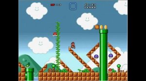 Super Mario Bros X Fan Game Custom Level @continuitycommentary