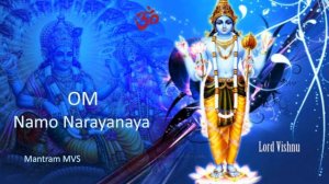 Om Namo Narayanaya -  अष्टाक्षर मंत्र - Lord Vishnu chanting Mantra 108 times ?