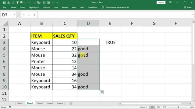 Advanced Excel 5 Useful Formulas and Functions - Excel Formula Tutorial - Excel Formulas in HINDI