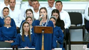 Не уходи от ног Христа ... Ольшаны церковь ХВЕ .