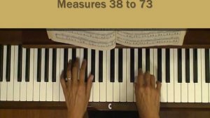 Chopin Waltz Op. 64, No. 1 "Minute Waltz" Piano Tutorial SLOW