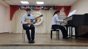 Орлянкин Антон, Соната  № 1 (увертюра), Ф.М. Верачини, переложение В. Аверина (13 лет, г. Калуга)