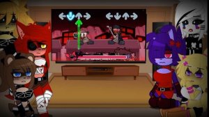 FNIA 3D/FNC React to ANTIPATHY HANK|The Last Reaction With These OC |