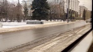 Поездка на новом трамвае по Челябинску | маршрут №5  (71-623-04.01 | вагон № 0014)