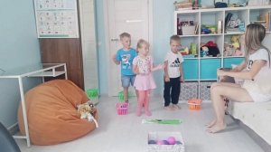 Lesson for kindergarten kids | Numbers, colours, family | Урок английского для дошкольников
