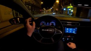 New DACIA DUSTER 2023 - NIGHT POV test drive & full REVIEW (Journey 115 HP, 4X4)