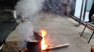 СУПЕР ЖАРКОЕ В КАЗАНЕ НА КОСТРЕ