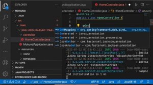 How to run spring boot application in visual studio code | vscode to create spring boot project