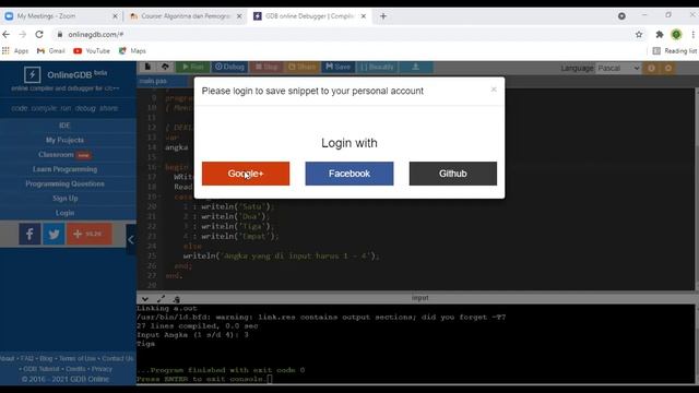 Algoritma Lanjut - Pemilihan Case - Translate ke Pascal, C dan Java смотреть онлайн